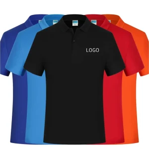 Men’s Custom Polo Shirt Summer New Business Formal Golf for Polo T-Shirts Solid Color Simple Design Polos