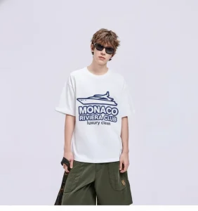 Men’s Custom T-Shirt 100% Cotton Jersey Blank Solid 200g Breathable Street Style Regular Fit O-Neck