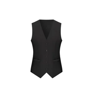 Men’s Custom-made Suit Vest Solid-color Casual Business Cardigan Summer Men’s Waistcoat
