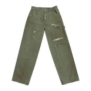 Men’s Denims Pant Casual Jeans Pant Pockets Zipper Button Pants