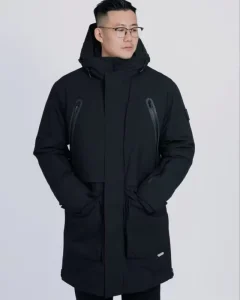 Men’s Down Coat Ultra Light Down Jacket Waterproof Winter Jacket Plus Size Casual Men’s