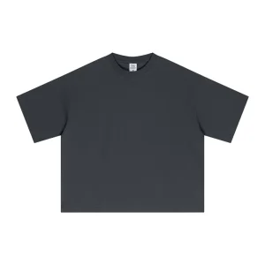 Men’s Eco Friendly Heavyweight Blank Boxy Short Sleeve T Shirts