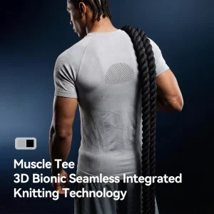 Men’s Eco Friendly Skinny Fit Workout Muscle Shirt Quick Dry Stretch Breathable Gym Tank Top Activewear
