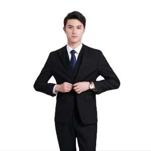 Men’s Elegant Slim Fit Suit Jackets Breathable Formal Wear Blazer