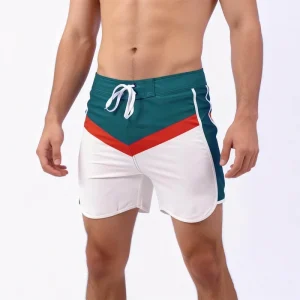 Mens Fitness Beach Shorts Bodybuilding Training Athletic Swimwear Quick Dry Workout Gym Apparel