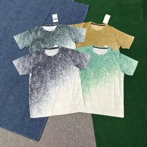 Men’s Fitness T Shirt Breathable Quick Dry Sportswear for Training and Travel