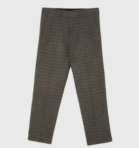 Men’s Formal Pant Trousers Slim fit Slacks With Flaps and Buttons at the Back Pocket