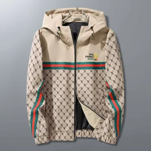 Men’s High End Luxury Sporty Casual Spring Plus Size Quilted Zipper Jackets Custom Logo Windproof Waterproof Worsted Outerwear