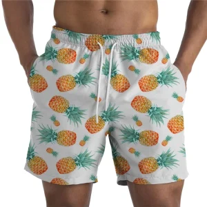 Men’s High Quality Custom Fitness Swimshorts Quick Dry Waterproof Stretch Polyester Premium Swimwear