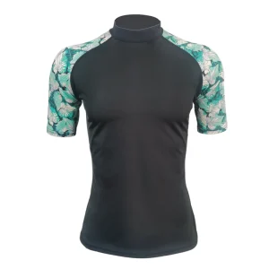 Men’s High Quality Spandex Polyester Rash Guard BJJ Short Sleeve MMA Swimwear Quick Dry Customizable Design