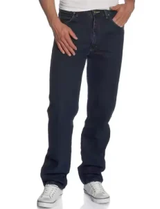 Men’s Hip Hop Streetwear Vintage Straight Fit 100% Cotton Midweight Denim Jeans Breathable Mid Waist Medium