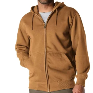 Men’s Hoodie with Solid Color Design and Embroidered Details Comfortable and Durable 100% Cotton Eco Friendly Hoodie