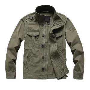 Men’s Jacket Coat Workwear Loose Tops Spring and Autumn Model Jackets for Men Jacket Men’s Clothing