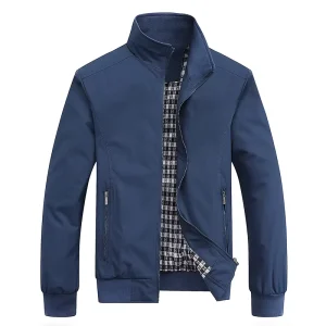 Men’s Jacket Spring Autumn Casual Men’s Clothing Zipper Jacket Men’s Coats