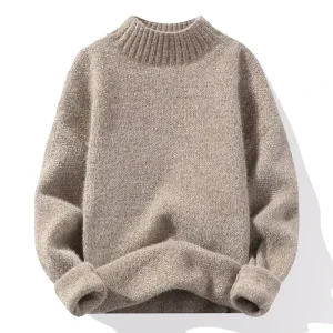Men’s Knitwear High Quality Autumn Winter Clothes Thickened Sweater Korean Style Knitted Cardigan