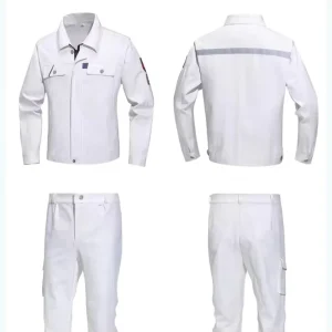 Men’s Labor protection Clothing Work Clothes Fireproof Clothing Anti static Acid and Alkali One piece Suit a Variety of Styles