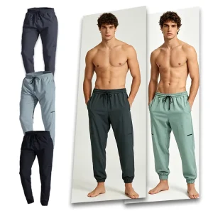 Men’s Lightweight Custom Logo Jogging Pants Sportswear Fitness Streetwear Gym Sports Workout