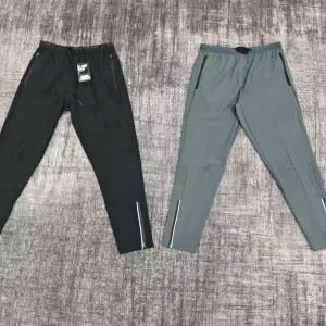 Men’s Lightweight Quick Dry Joggers Elastic Waist Drawstring Training Pants Ankle Zip Running Athletic Trousers Teal