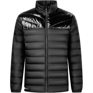 Men’s Lightweight Stand Collar Down Jacket Packable Puffer Coat