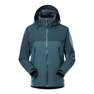 Men’s Lightweight Waterproof Outdoor Sports Jackets Breathable Windbreaker Hoodie with Zipper Autumn Windproof Feature