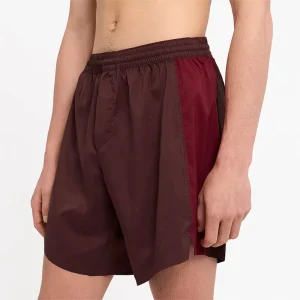 Men’s Loose 120Gsm Gym Basketball Shorts 7 Inch Four Way Stretch Breathable Quick Dry Elastic Waist Embroidered