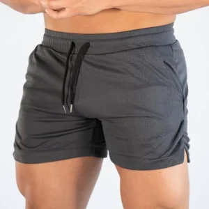Men’s Loose Athletic Training Running Drawstring Sports Gym Shorts Workout Short Shorts