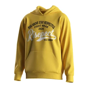 Men’s MMA Hoodie High Density Rib Cuff Custom 3D Puff Logo for Gym and Urban Fashion