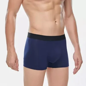 Men’s Mid Rise Boxer Briefs Quick Dry Breathable Cotton Eco Friendly Anti Bacterial Underwear