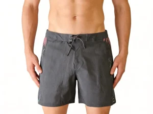 Men’s Mid Waist Board Shorts Spandex Polyester Elastic Printed Waterproof Breathable Summer Sports Beach Swimwear Drawstring