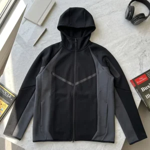 Men’s Patchwork Designer NLOGO Sportswear Hooded Jacket Hoodie Straight leg Pants and Sportswear Set