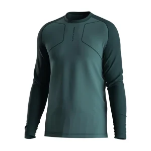 Men’s Performance Shirt with Stretch Compression Fabric Moisture Wicking Flatlock Stitching and Custom Team Name and Pattern