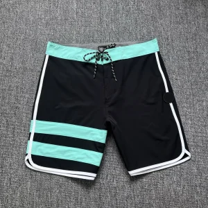 Men’s Phantom Beach Shorts Sporty Mid Gym Sports Workout Running Swim Trunks Spandex Polyester Fitness Swimwear Board Shorts