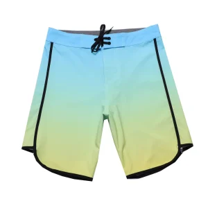 Men’s Physique Competition Board Shorts 4 Way Stretch Swim Trunks for Bodybuilding Stage & Training