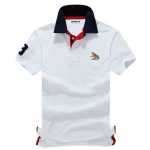 Mens Pique Fabric Custom Polo Shirt Design Mens Designer Polo Shirts Customized logo for Men Polo T-shirts