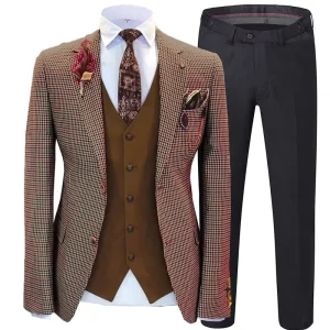 Men’s Plus Size Breathable Slim Suit, Spring Autumn Casual Formal Business, Single Breasted Button Suit Blazer Coat Tops