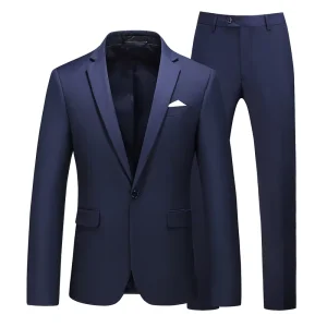 Men’s Plus Size Multi-color Suit Set Casual Suit