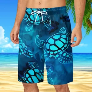 Men’s Plus Size Physique Posing Trunks Custom Striped Leopard Paisley Print Bodybuilding Swimwear