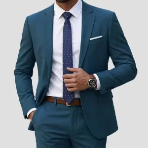Men’s Plus Size TR Fabric Tuxedo Suit for Business and Weddings Custom ODM Supply