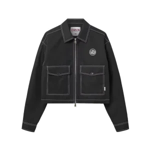 Men’s Polyester Cotton Denim Long Sleeve Zip Up Jacket Coat Breathable Quick Dry Eco Friendly for Winter Season