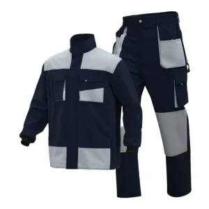 Men’s Polyester Work Uniform Set Professional Industrial Workwear ODM Worldwide Responsible