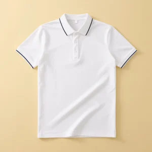 Men’s Premium Cotton Pullover for Polo Shirts New Fashion Trend Custom Knitted Fabric Breathable Casual Style Plus Size