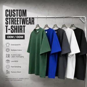 Men’s Printed Design Cooling Quick Dry 200g Cotton Sports Short Sleeve T Shirt with Oversized Fit Eco Friendly Breathable Fabric