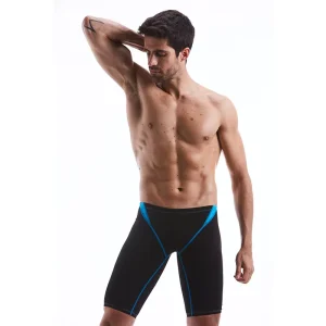 Men’s Professional Racing Swim Trunks Custom Logo Waterproof Swim Jammer Swimwear