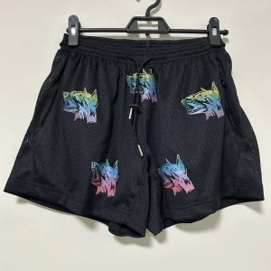 Men’s Quick Dry Fitness Swimwear 4 Way Stretch Beach Shorts Breathable Printed Pattern for Adults