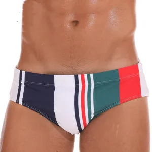Men’s Racing Trunks Sexy Bikini Swimwear Custom High Quality Swim Briefs Swimming Shorts Bathing Underwear Swimsuit