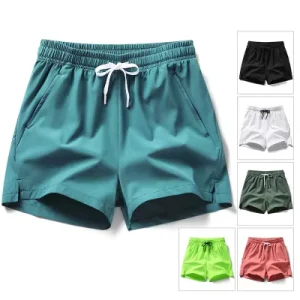 Men’s Running Shorts Quick Dry Custom Logo Gym Athletic Workout Shorts Polyester Summer Sports Shorts
