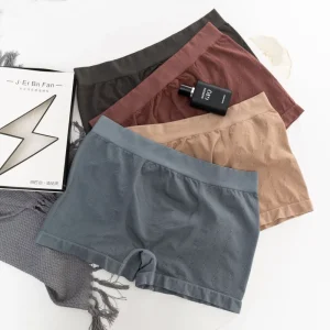 Men’s Seamless Underwear Large Size Sports Seamless Boxer Shorts Seamless Men’s Boxer