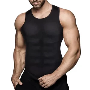 Men’s Shaping Tops Any Cut Plastic Chest Abdominal Compression Body Shaper