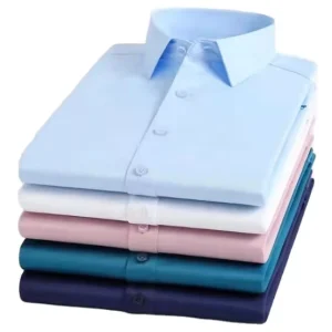 Men’s Shirts Long Sleeve Men Plaid Shirts Mens Dress Shirts 100% Cotton