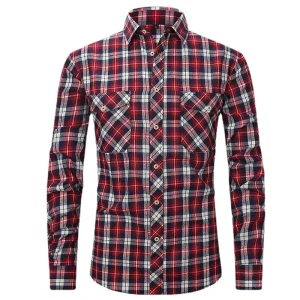 Men’s Shirts White Long Sleeve Shirts Summer Button Outdoor Shirt for Men